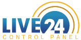 LIVE24.gr Κονσόλα Διαχείρισης